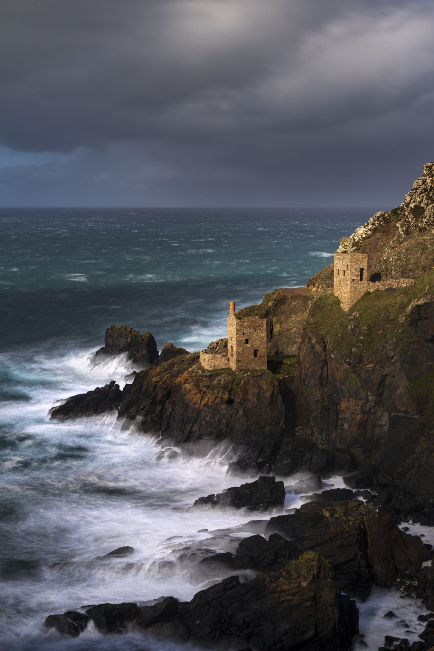 Stormy Seas, Botallack, Cornwall