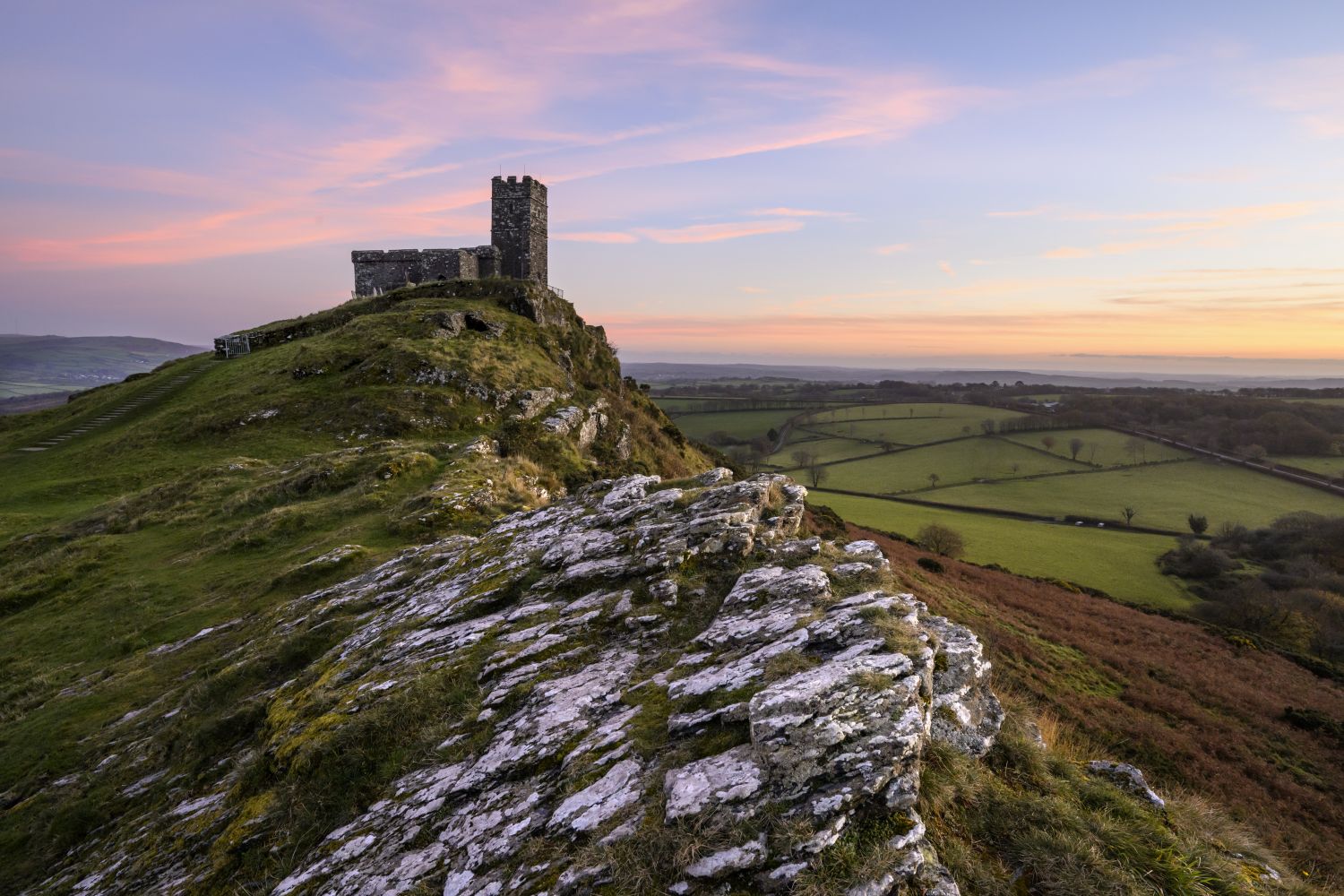 Afterglow, Brentor, Dartmoor