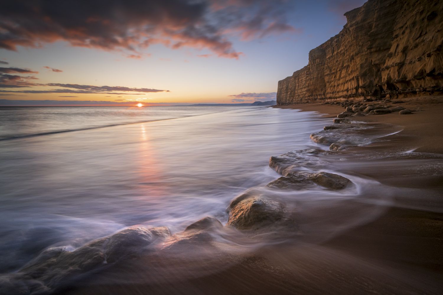 Sunset, Burton Bradstock