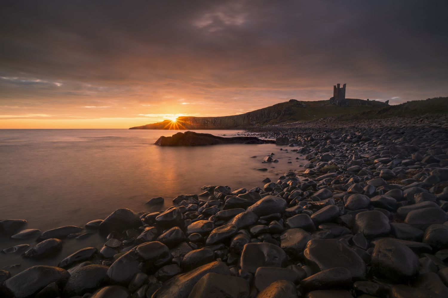 First Light, Dunstanburgh, Northumberland