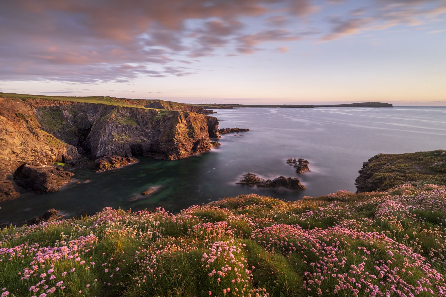 Evening light, Gunver Head, Cornwall