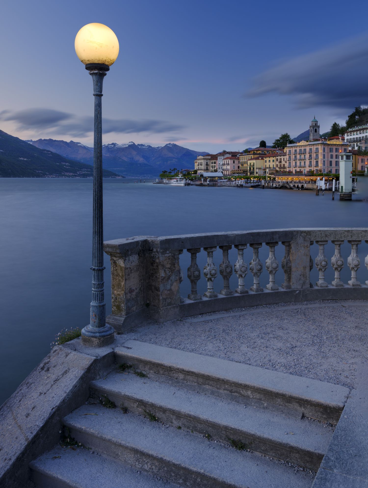 Dusk, Bellagio, Lake Como