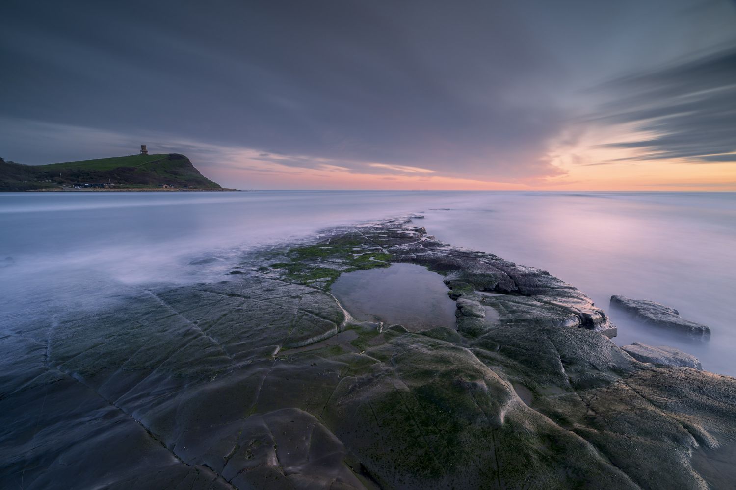 Sunset, Kimmeridge Ledges