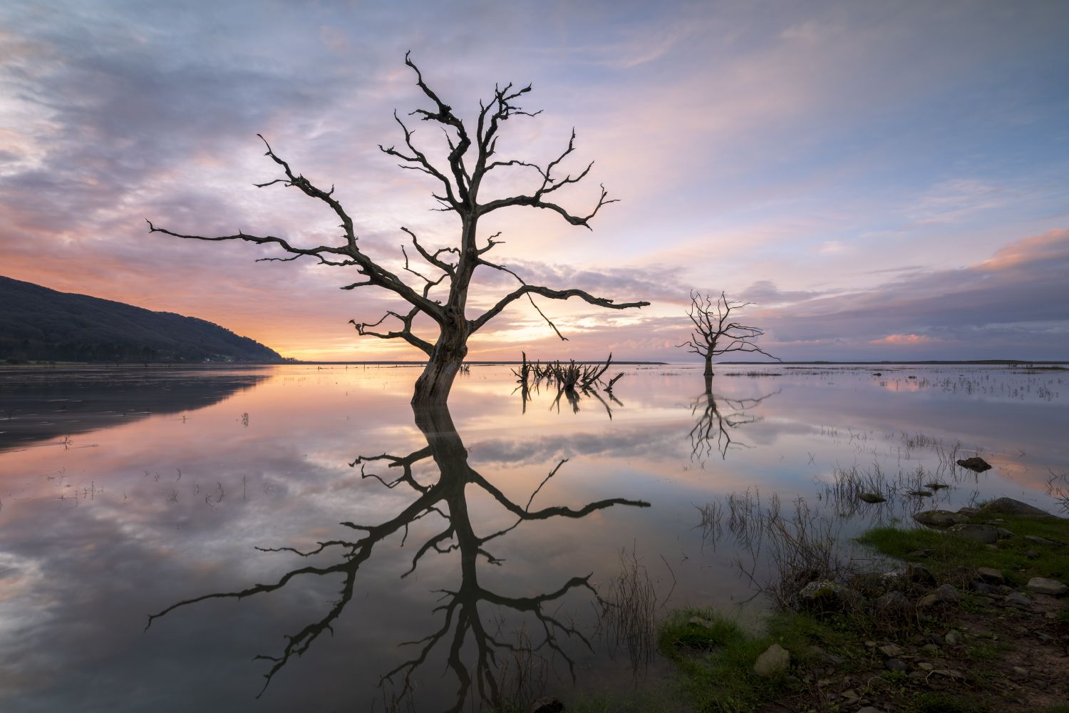 Flooded Fields, Porlock Marsh, Somerset