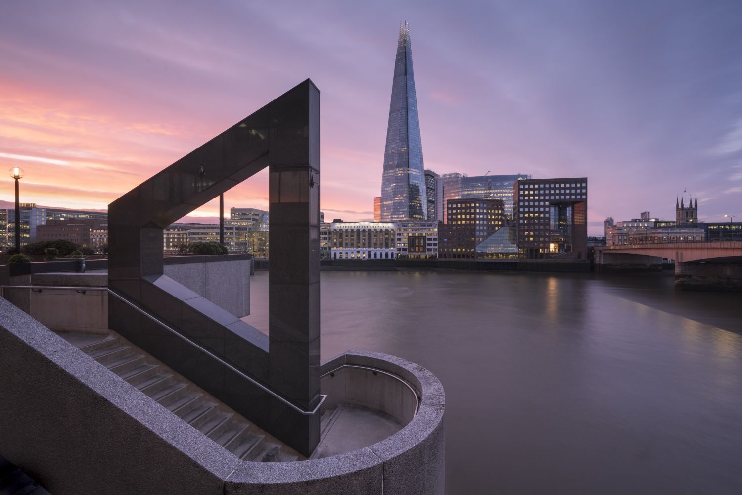 Dawn Colours, the Shard, London