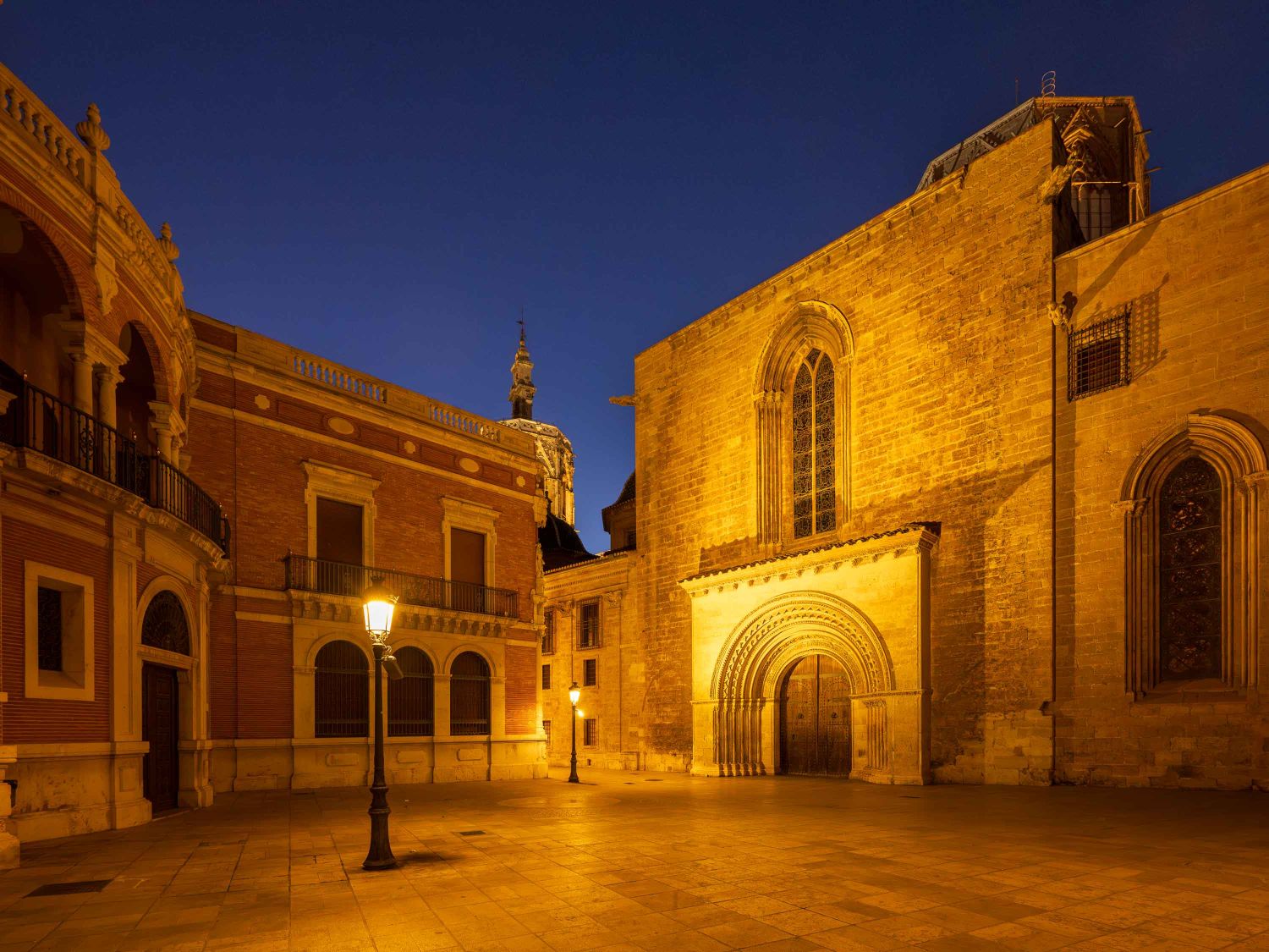 Blue Hour in the old town, Valencia