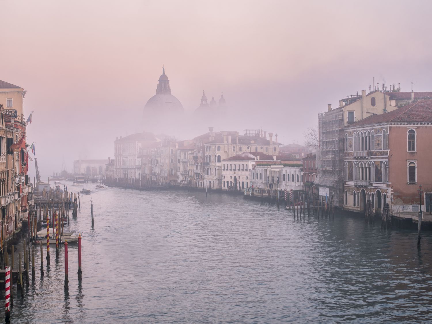 The Grand Canal Through the Fog, Venice