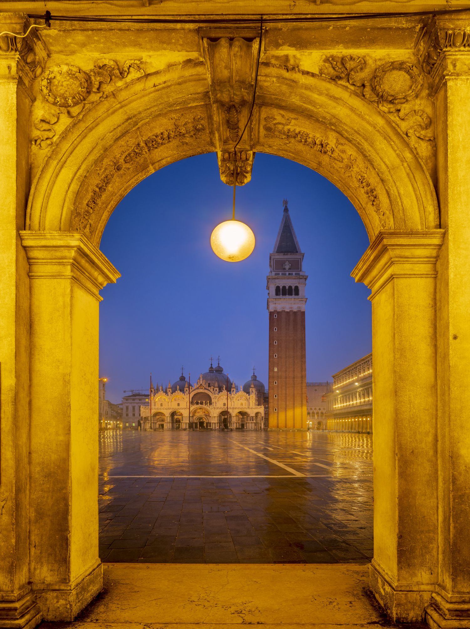 Rainy Dawn, Piazza San Marco, Venice