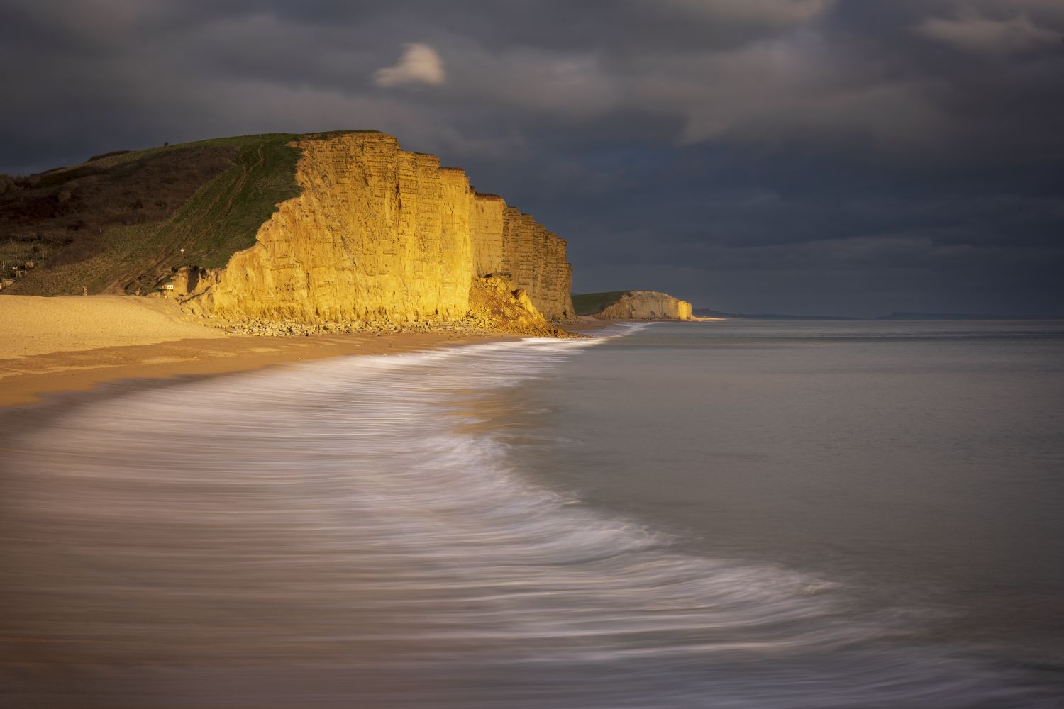 Stormy light, West Bay