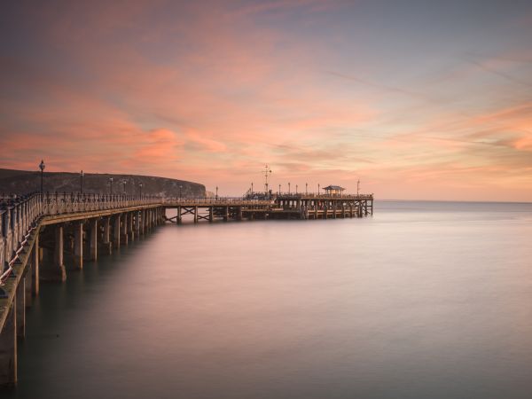 Sunrise, Swanage Pier