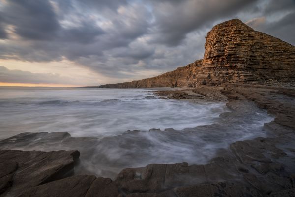 Incoming Tide, Nash Point, Wales