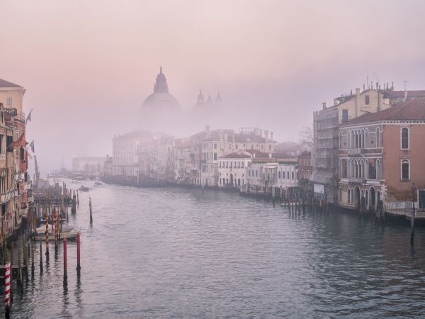 The Grand Canal Through the Fog, Venice