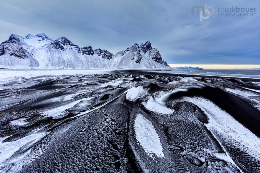 Mark Bauer Photography | ICE037 Ice Patterns, Vestrahorn