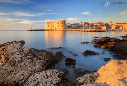 Mark Bauer Photography | A golden morning, The Old Harbour, Dubrovnik