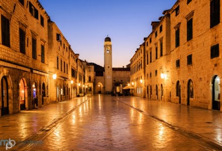 Mark Bauer Photography | First Light, Dubrovnik Old Town