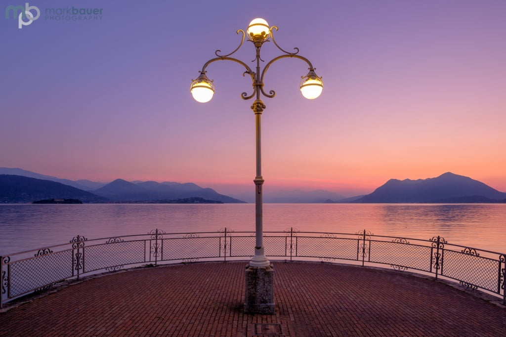 Mark Bauer Photography | First Light, Stresa, Lake Maggiore