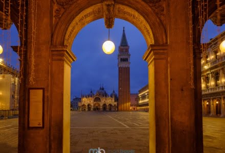 Mark Bauer Photography | Blue Hour, Piazza San Marco, Venice