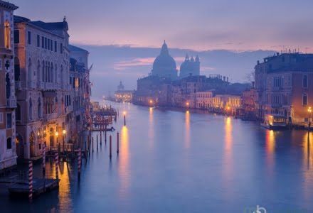 Mark Bauer Photography | Misty Dawn, Grand Canal, Venice, Italy