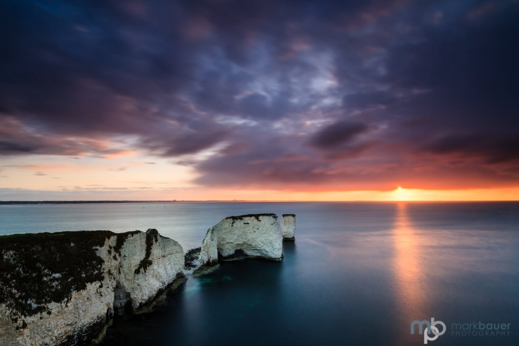 Mark Bauer Photography | Clearing storm, Old Harry Rocks