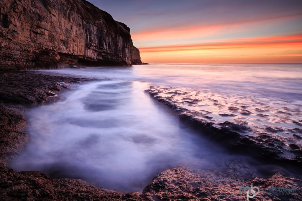 Mark Bauer Photography | First Light, Dancing Ledge