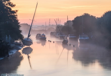 Mark Bauer Photography | Reflections, River Frome, Wareham