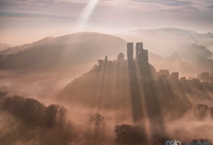 Mark Bauer Photography | Rays and Shadows, Corfe Castle