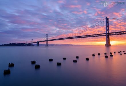 Mark Bauer Photography | Sunrise, Bay Bridge, San Francisco