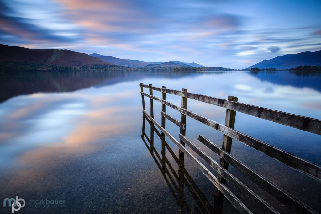 Mark Bauer Photography | Evening light, Derwent Water, Lake District