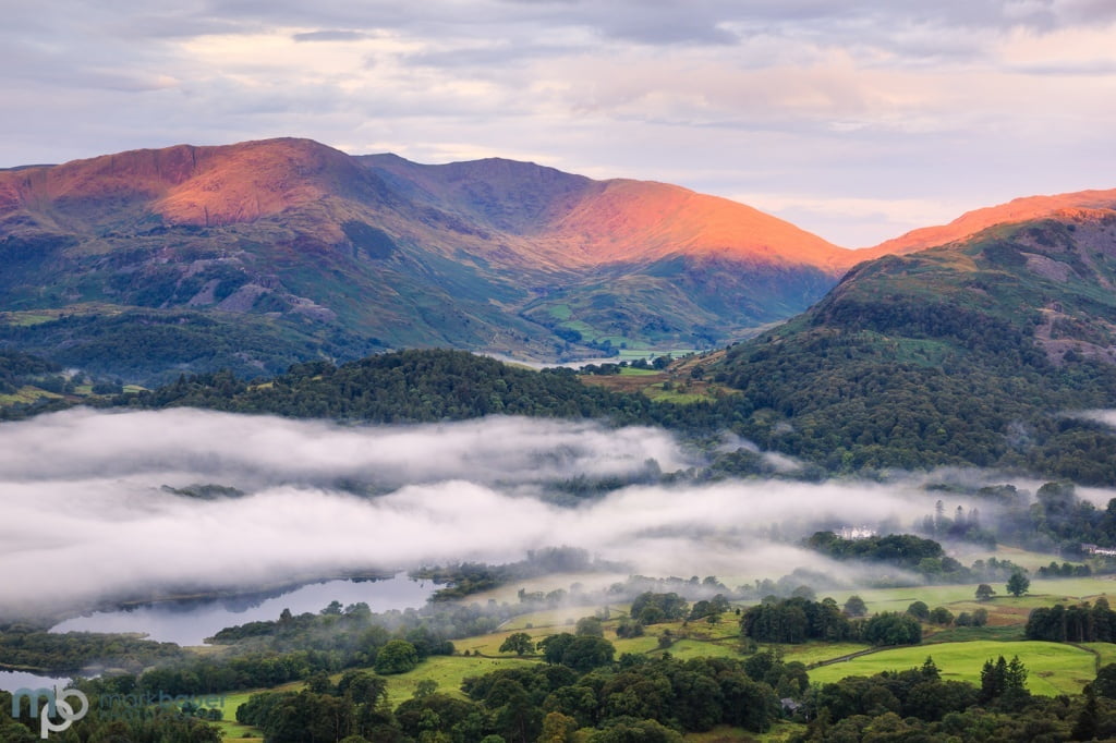 Mark Bauer Photography | Mist over Elterwater, Lake District