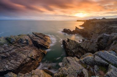 Mark Bauer Photography | Sunset, Porth Dafarch, Angelsey