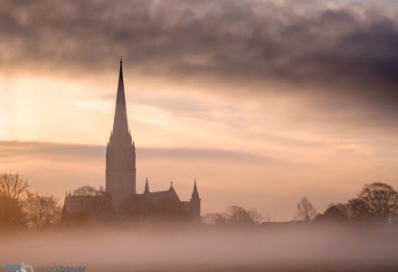 Mark Bauer Photography | Sunrise, Salisbury Cathedral